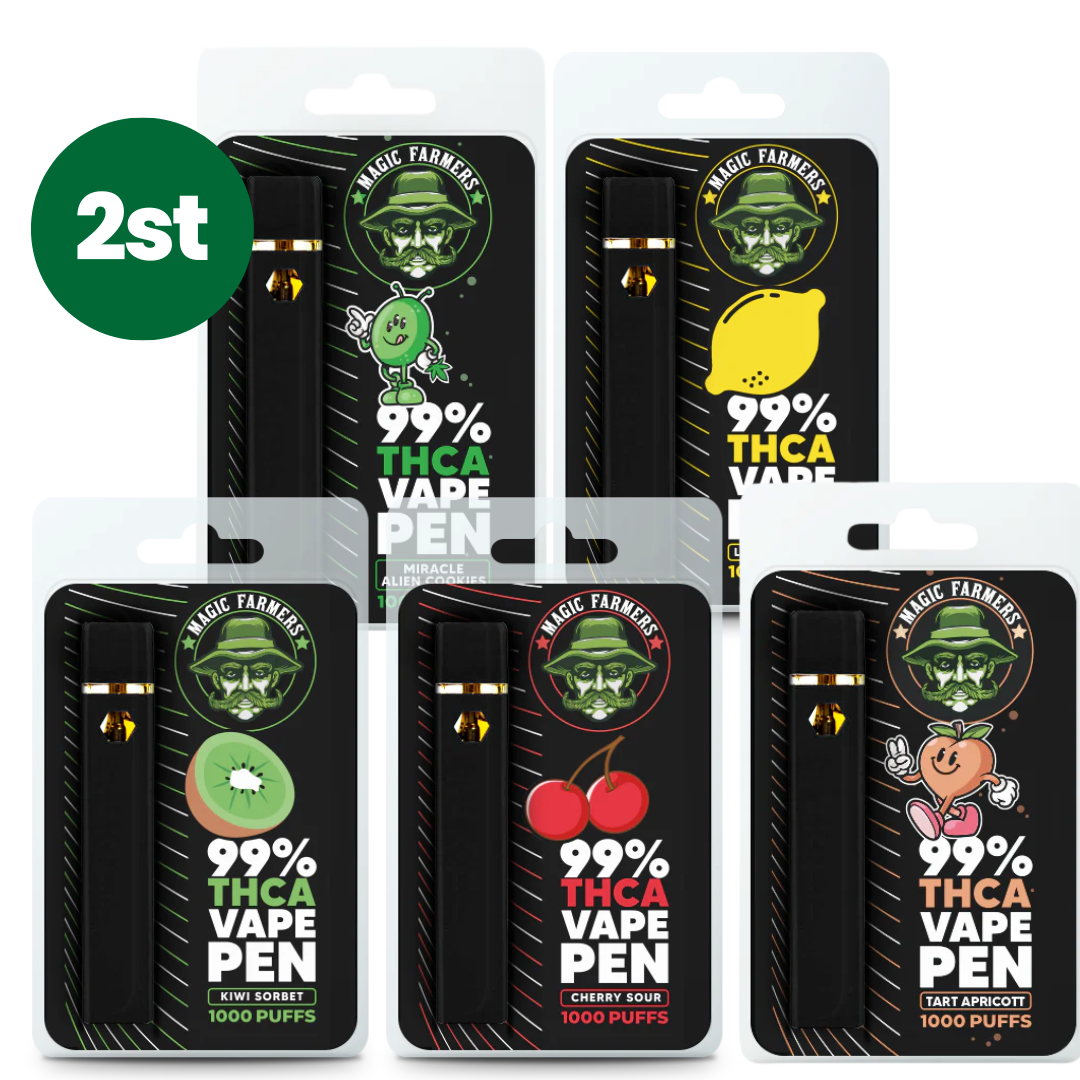 THCA Vape 2-pack – Mixpaket - Nordic Vapes
