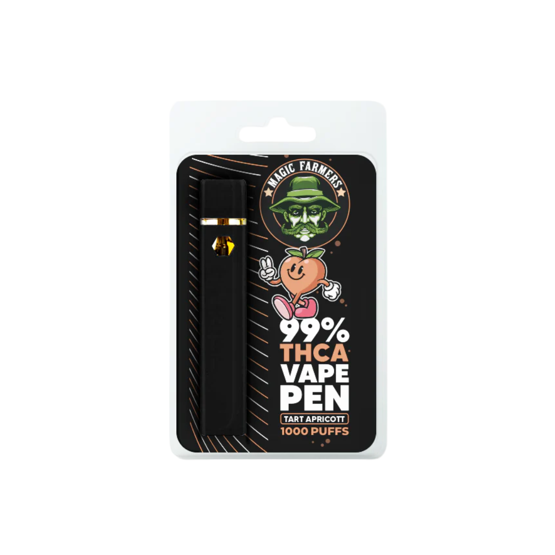 THCA Vape – Tart Apricott 2ML - 99% - Nordic Vapes