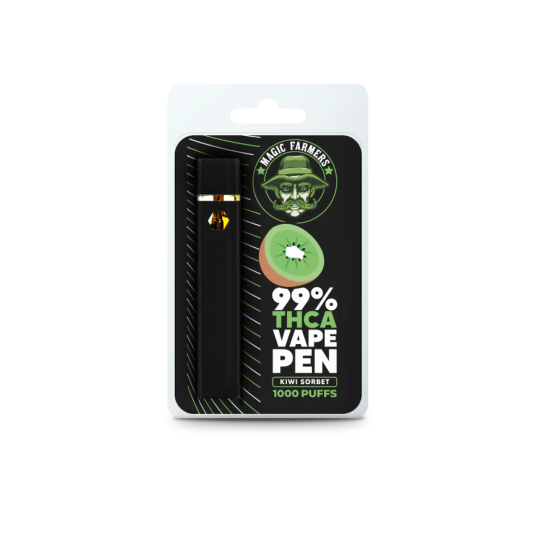 THCA Vape – Kiwi Sorbet 2ML - 99% - Nordic Vapes
